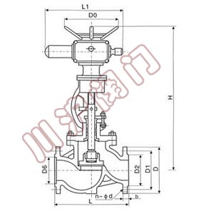 電動截止閥 結(jié)構(gòu)圖
