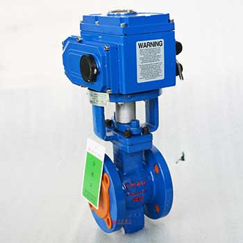 電動V型調(diào)節(jié)球閥圖片