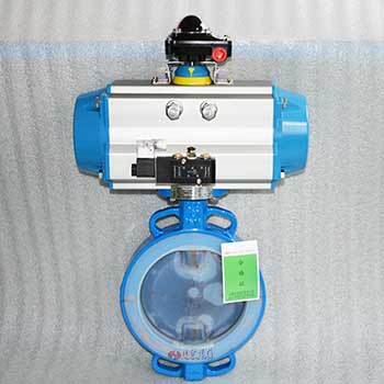 氣動(dòng)襯氟蝶閥圖片