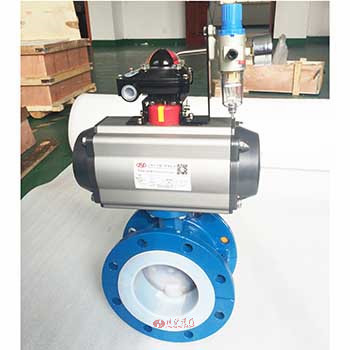 氣動(dòng)襯氟蝶閥圖片