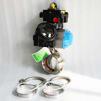 氣動(dòng)衛(wèi)生級(jí)蝶閥圖片