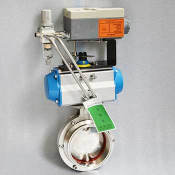 氣動(dòng)衛(wèi)生級(jí)蝶閥圖片