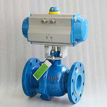 氣動(dòng)法蘭球閥圖片